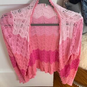 Pink Ombre Women's Sweater